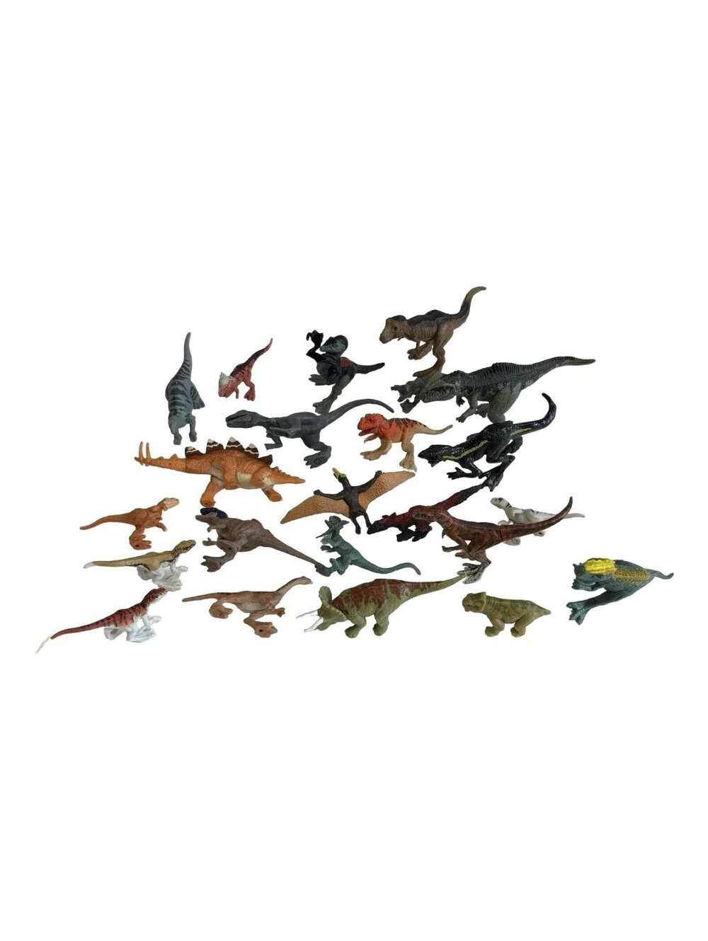Jurassic World Jurassic Park Mixed Lot Of Dinosaurs Figure Toys 23 Total